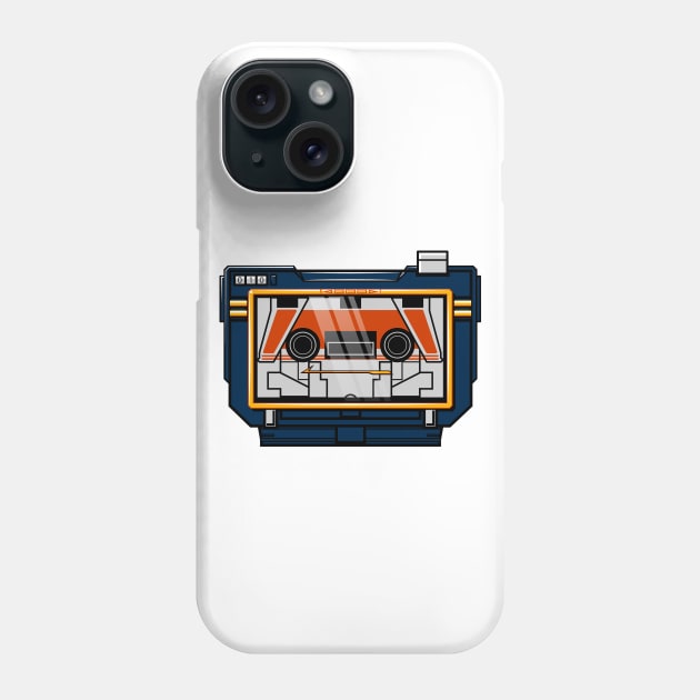 Cassette Chest Soundwave Phone Case by synaptyx