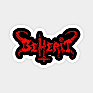 Beherit Logo | Black Metal Magnet