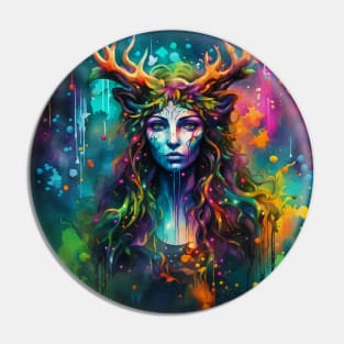 Vibrant Visions (Hecate) Pin