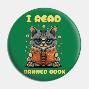 I read banned books Pin