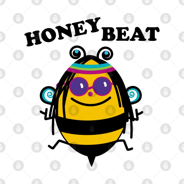 Beat honey bee by spontania