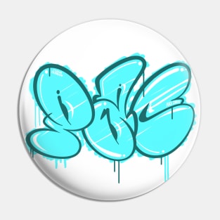 Pac Bubble Throwup Pin