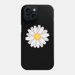 Daisy Flower Drawing Phone Case