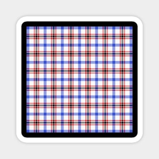 Boswell Modern Plaid Tartan Scottish Magnet