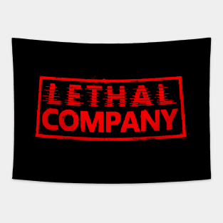 Lethal Company Logo - Texturized Tapestry