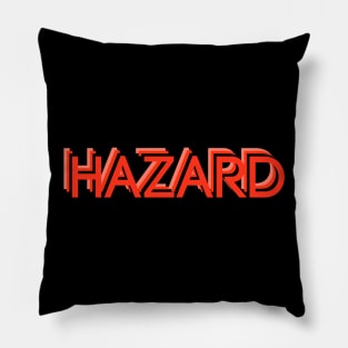 Hazard Warning Pillow