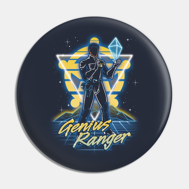 Retro Genius Ranger Pin by Olipop