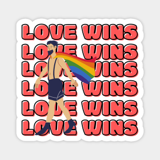 Love Wins Magnet