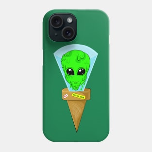 Alien Ice Cream Cone Phone Case