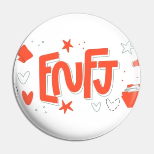 ENFJ The Protagonist Myers-Briggs Personality MBTI by Kelly Design Company Pin