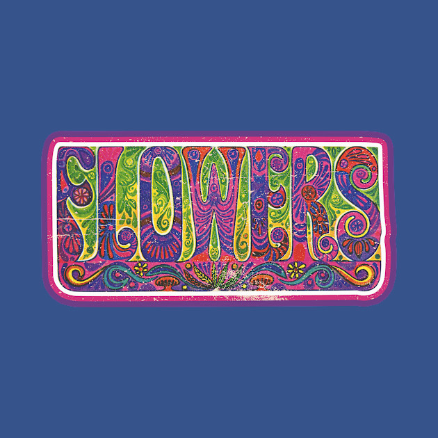 Disover Hippie flowers - Vintage Hippie Flowers - T-Shirt