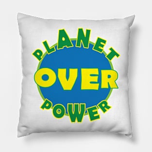 Planet Over Power Pillow