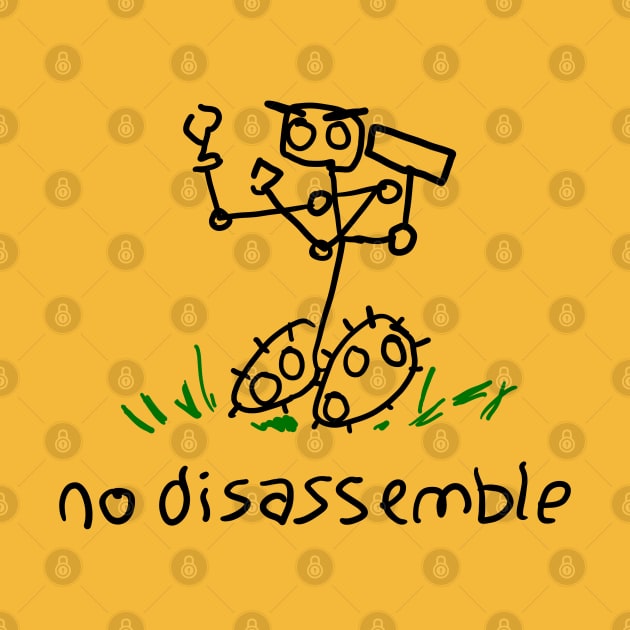 No Disassemble - primitive - transparent by CCDesign