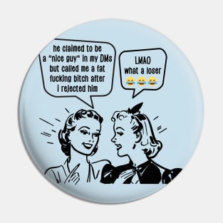 Girl Talk Pin