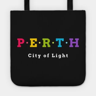 Perth, Australia, City of Light Tote