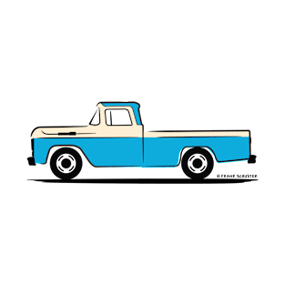 1960 Ford Pickup Truck Color T-Shirt