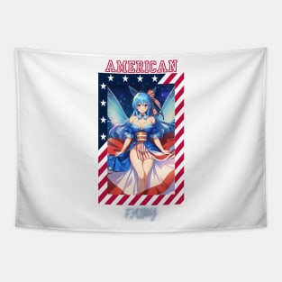 Patriotic Sky Fairy Tapestry