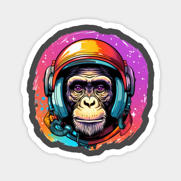 Space Chimp Magnet by Jason's Finery