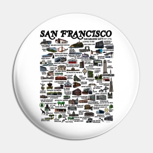 San Francisco Map Pin