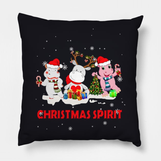 Christmas Spirit Pillow by Daysy1