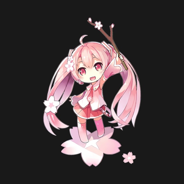 Sakura Miku by eldridgejacqueline