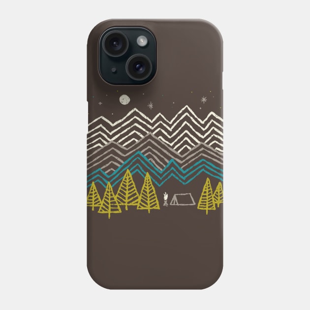 Camping Phone Case by quilimo