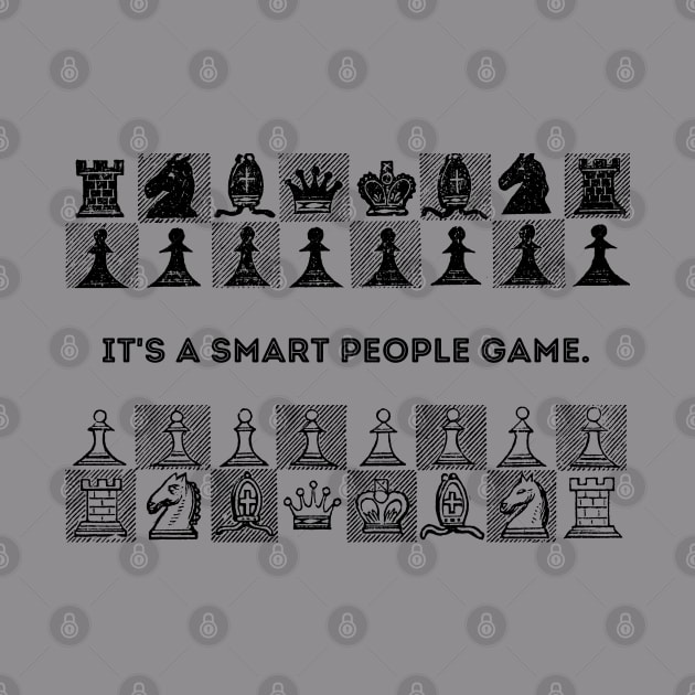 Chess for Smart People - Black by Chessfluencer