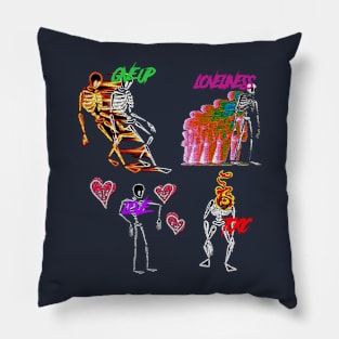 skeleton Pillow