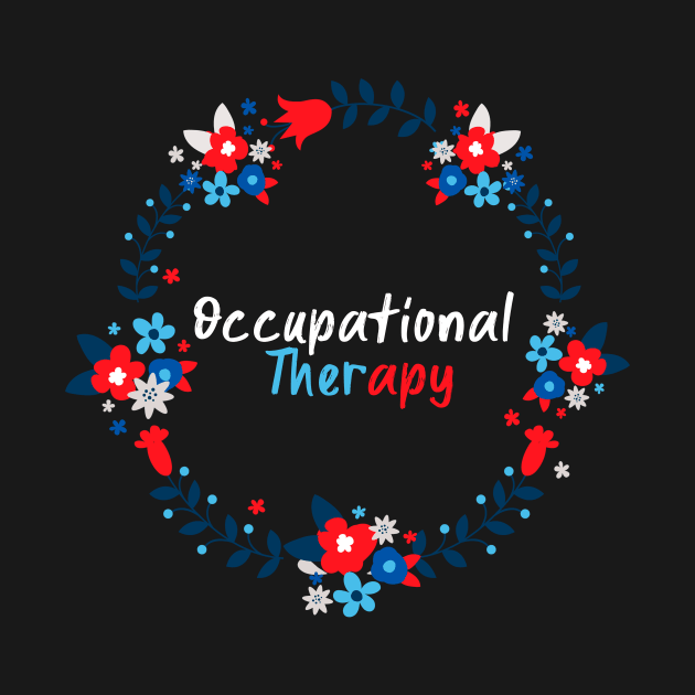 Occupational Therapy - Floral by nZDesign