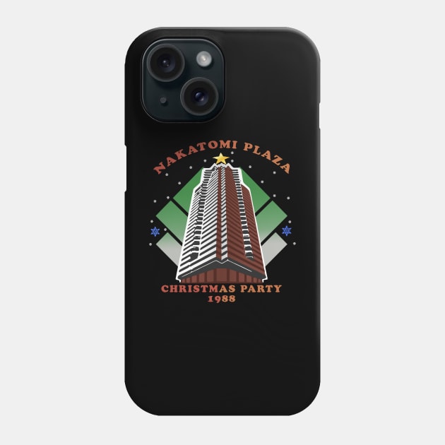 nakatomi christmas party Phone Case by BigM89