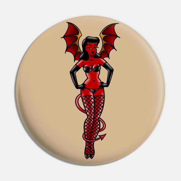 Demon Girl Pin by OldSalt