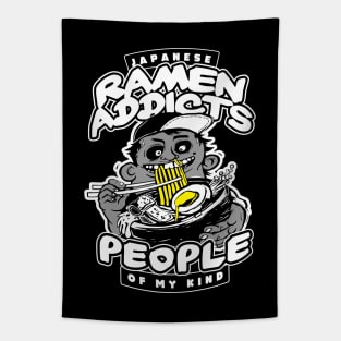 Japanese Ramen Addicts My Kind of People Tapestry