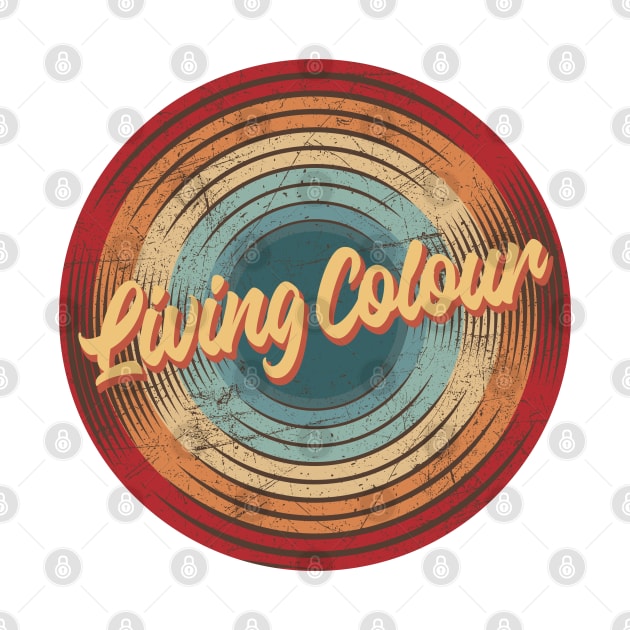 Living Colour Vintage Circle by musiconspiracy