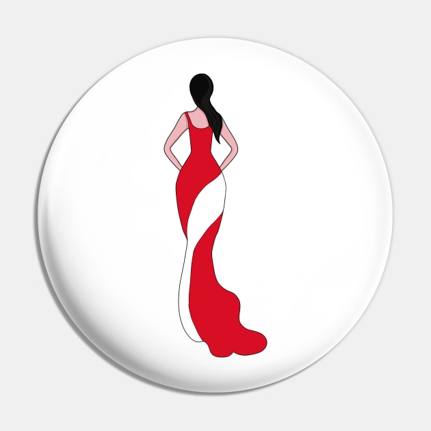 Peru Woman Pin by DiegoCarvalho