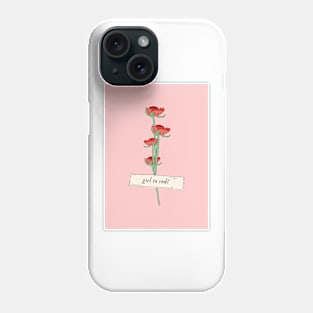 do you listen to girl in red? Phone Case