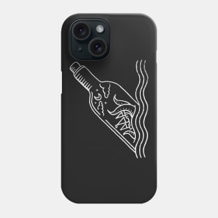 Kraken in a bottle Phone Case