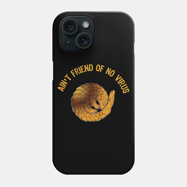 Healthy Pangolin Phone Case by emma17