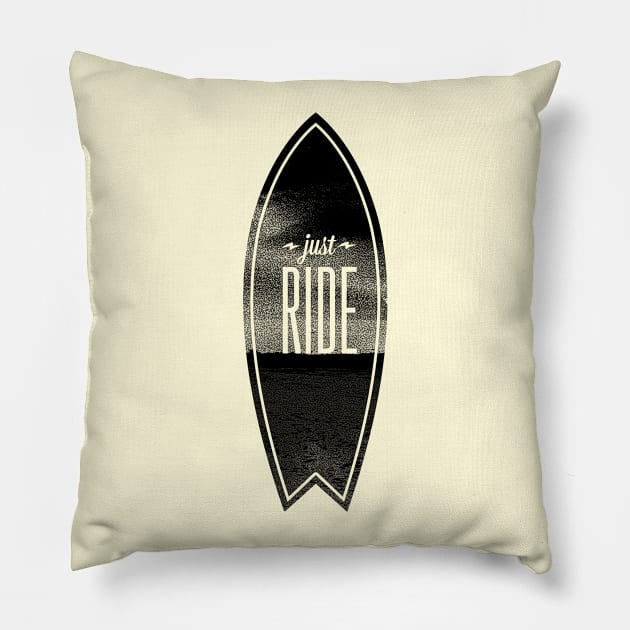 just ride Pillow by sebstadraws