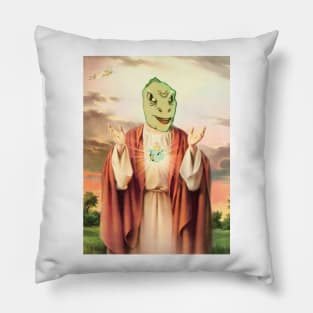 Yee jesus meme Pillow