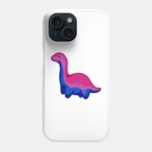 Bisexual Long Neck Dino Dinosaur Phone Case