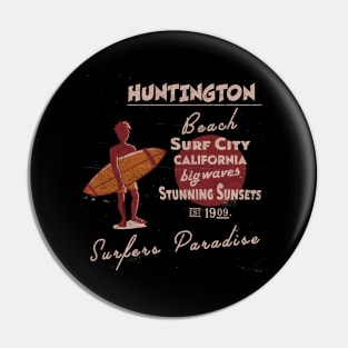 Huntington Beach california Pin