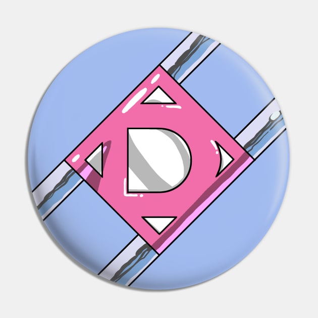 Diaperman Logo Pin by Twogargs