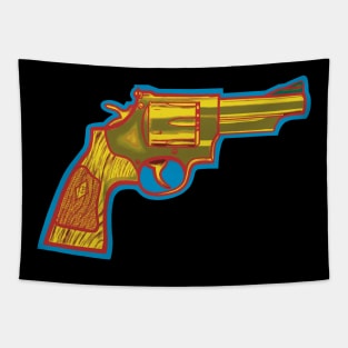 .44 Magnum Revolver Tapestry