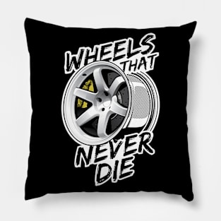 T-shirt Car Parts Wheels Pillow