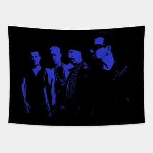 U2 // Vintage Style Tapestry