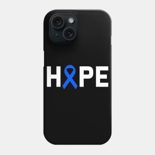 Hope Colon Cancer Awareness Zodiac Ribbon Support Gift Phone Case