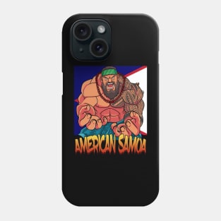 American Samoa Samoan Flag Polynesian Warrior Pride Phone Case