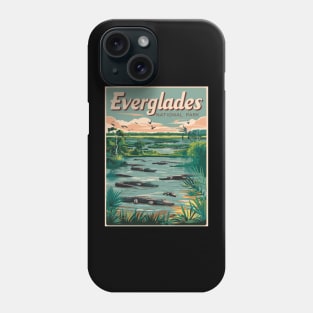 Vintage Everglades National Park Phone Case