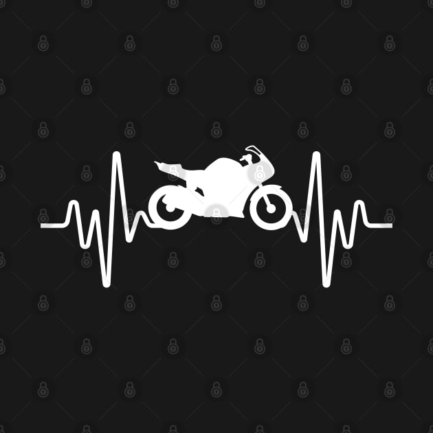 Motorcycle Heartbeat EKG by SPOTSTORE01