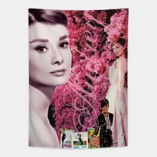 Pink Audrey Tapestry